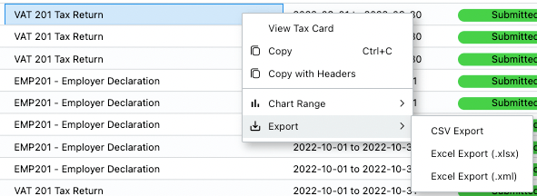 Easily monitor tax deadlines and submissions with Konsise's tax filing tracker Screenshot 2023 01 17 at 08.01.07