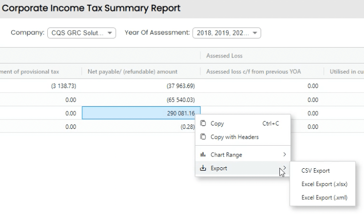 Automating an overview of your Corporate Income Tax assessment with Konsise Screenshot 2023 02 07 at 12.50.00