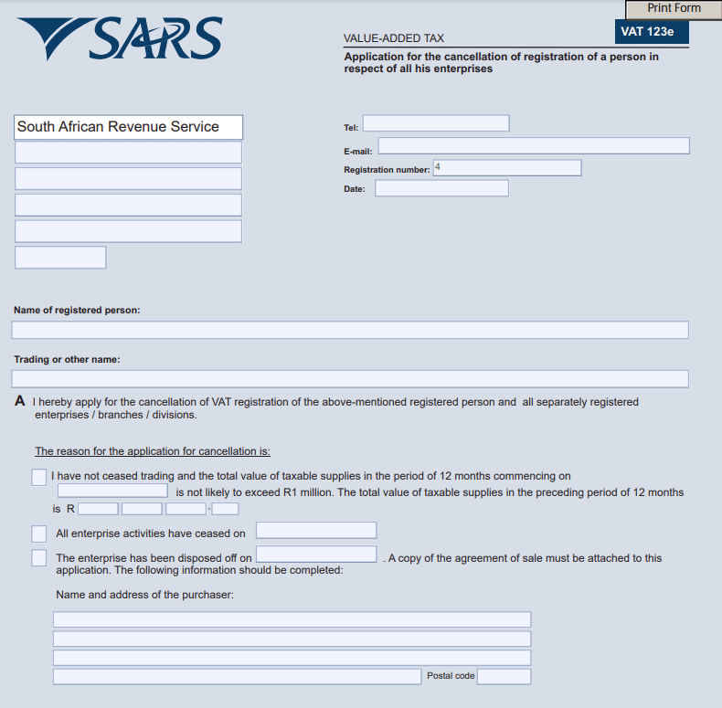 How to a VAT vendor and register to pay for VAT201 Konsise